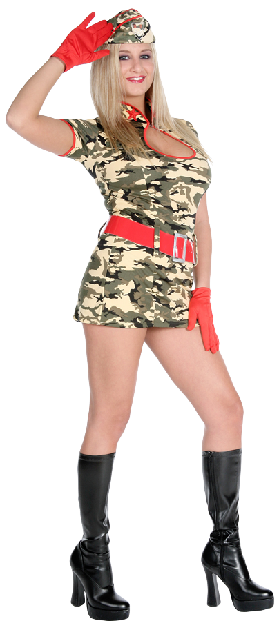 Jenny McClain Crazy army istripper model